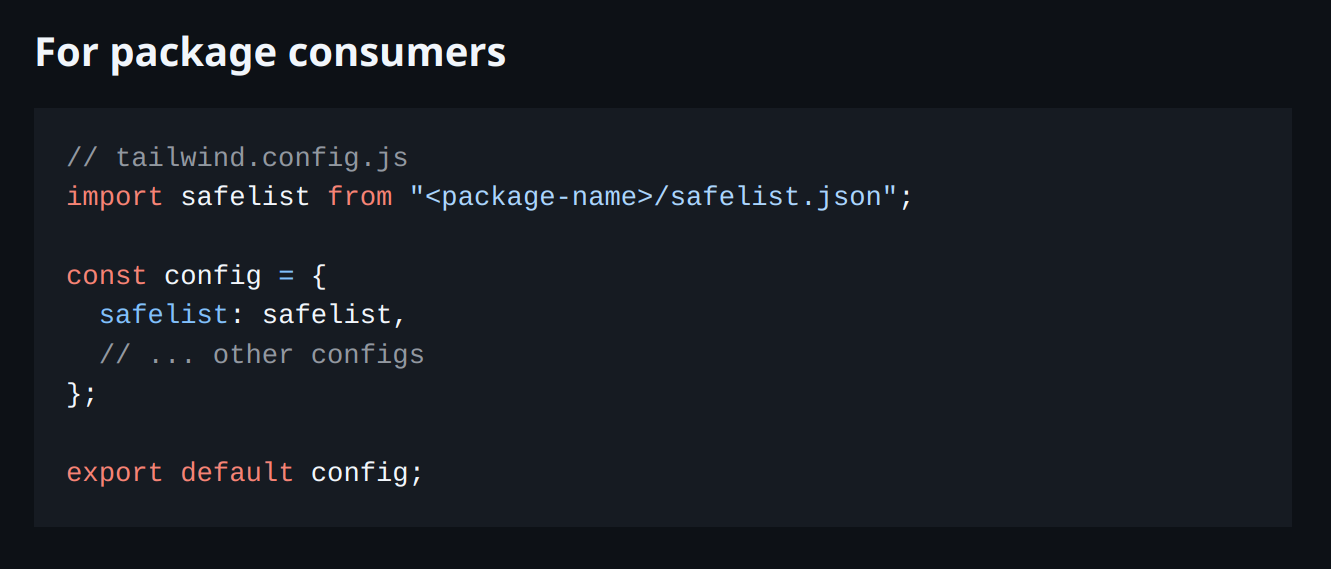 package cusomers instructions